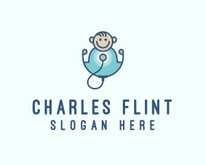 Childrens Clinic - Medical Pediatric Healthcare logo design