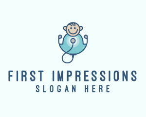 Medical Pediatric Healthcare  logo design