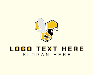 Yellow Bee - Honey Bee Apothecary logo design