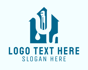 Toilet - Plumbing Repair Services logo design