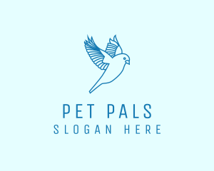 Bird Parrot Pet logo design