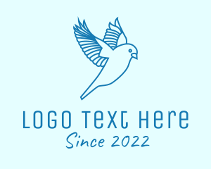 Pet Shop - Bird Parrot Pet Shop logo design