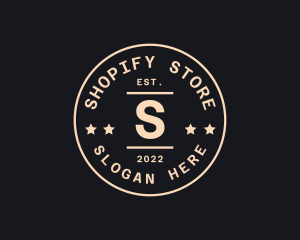 Startup Hipster Boutique logo design