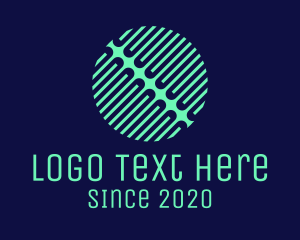 Circle - Digital Clip Technology Circle logo design