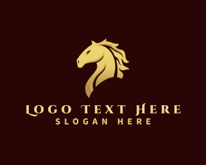Stable - Equine Premium Horse logo design