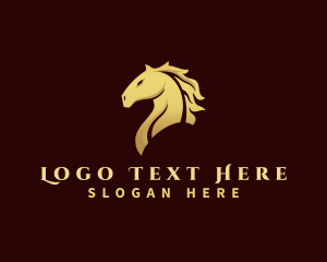 Luxury - Equine Premium Horse logo design