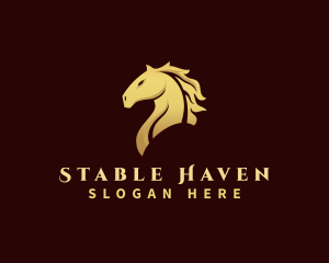 Equine Premium Horse  logo design