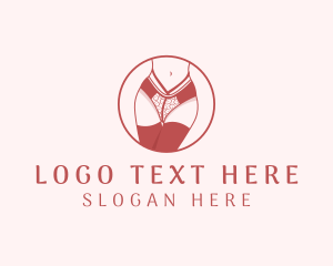 Dating - Sexy Adult Lingerie logo design