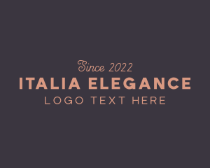 Elegant Lifestyle Boutique logo design