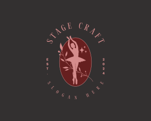 Theatre - Artistic Ballet Dancer logo design