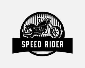 Motorbike - Motorcycle Biker Motorbike logo design