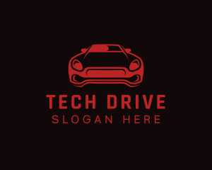 Car Race Drive logo design