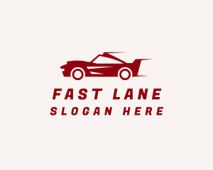 Fast Racing Car logo design