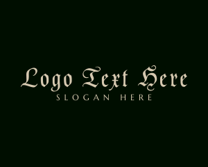 Gothic Luxe Signature logo design