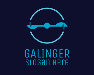 Blue - Blue Spinning Propeller logo design