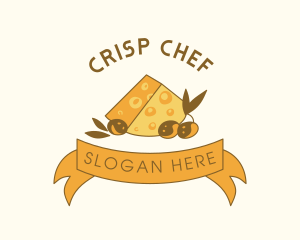 Cheese Olive Deli logo design