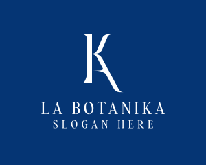Elegant Fashion Brand Letter KA Logo