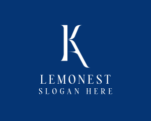 Financial - Elegant Fashion Brand Letter KA logo design