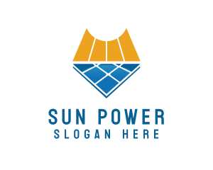 Sunray Solar Electricty logo design