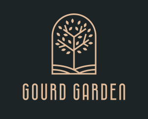 Landscaping Tree Garden logo design