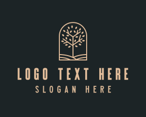 Landscaping Tree Garden logo design