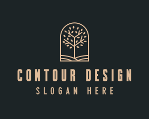 Landscaping Tree Garden logo design