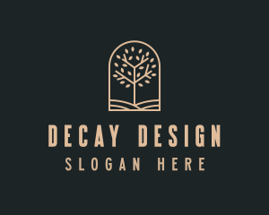 Landscaping Tree Garden logo design