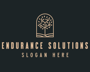 Landscaping Tree Garden logo design