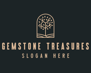 Landscaping Tree Garden logo design