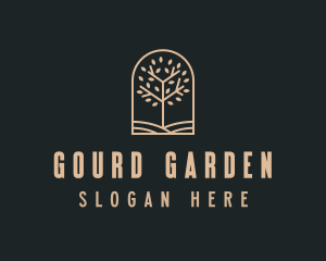 Landscaping Tree Garden logo design