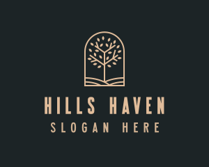 Landscaping Tree Garden logo design