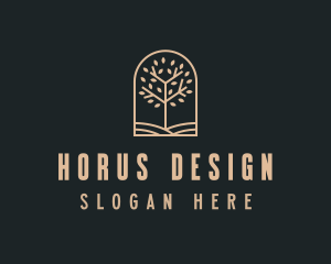 Landscaping Tree Garden logo design