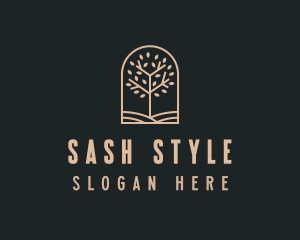 Landscaping Tree Garden logo design