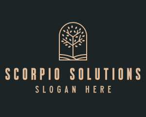 Landscaping Tree Garden logo design