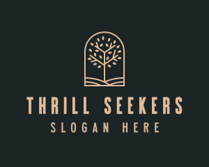 Landscaping Tree Garden logo design