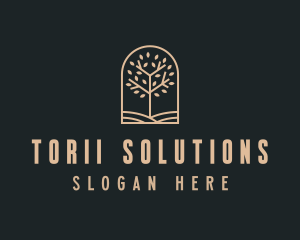 Landscaping Tree Garden logo design