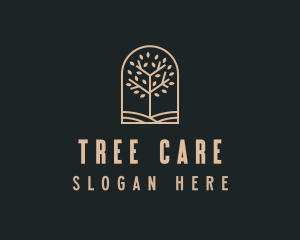 Landscaping Tree Garden logo design