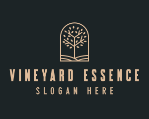 Landscaping Tree Garden logo design