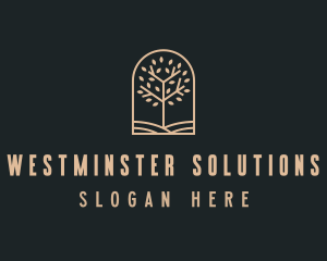 Landscaping Tree Garden logo design