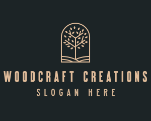 Landscaping Tree Garden logo design