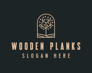 Landscaping Tree Garden logo design