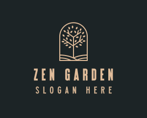 Landscaping Tree Garden logo design