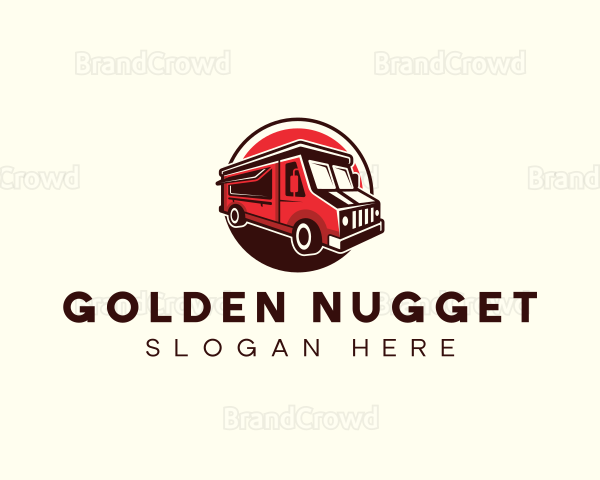 Snack Food Truck Logo