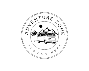 Adventure Camper Van logo design