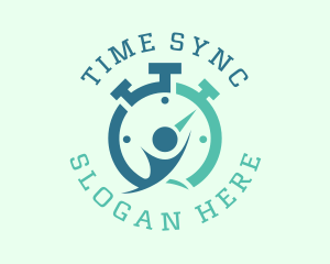 Timer - Gym Workout Timer logo design