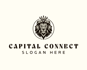 Regal King Lion logo design