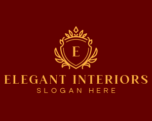 Luxury Decorative Crest  logo design