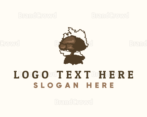 Germany Tree Oak Logo