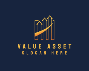 Asset - Finance Business Chart logo design