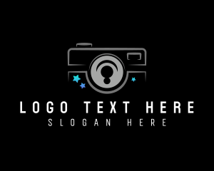 Vlogging - Creative Photography Camera logo design